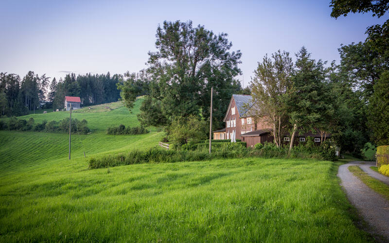 Ferienhaus Wissegg in der Appenzeller Landschaft