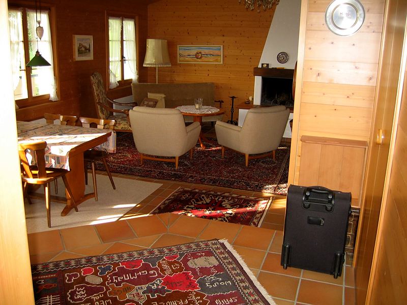 Stube mit Cheminée